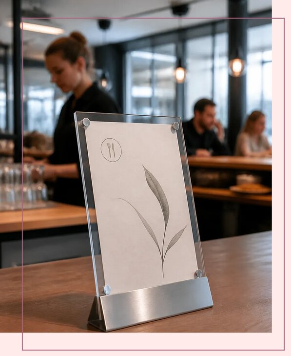Меню на стойке на заказ в Рассказове по цене от 5618 р. | Аванза-Рсз